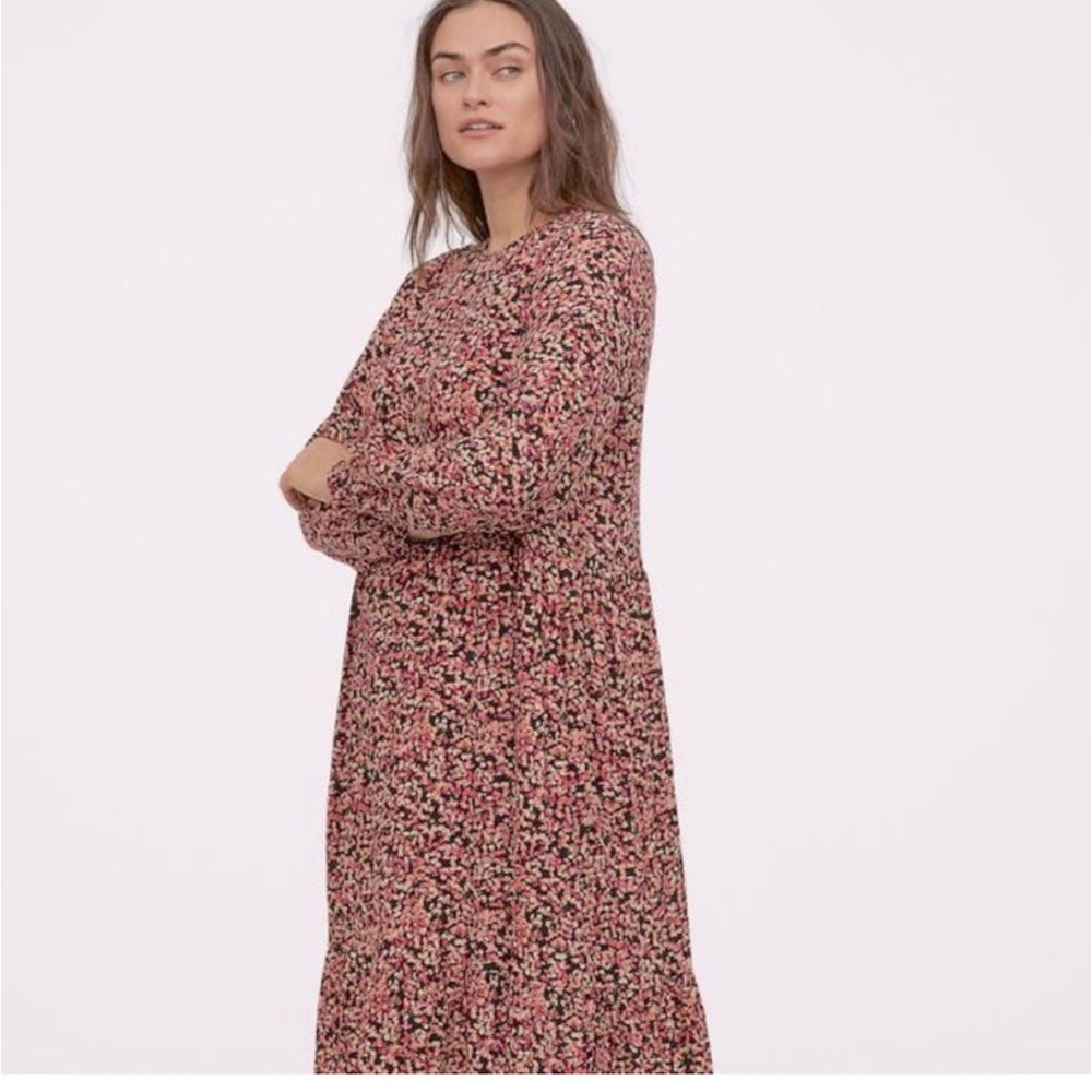 H&M floral maxi dress